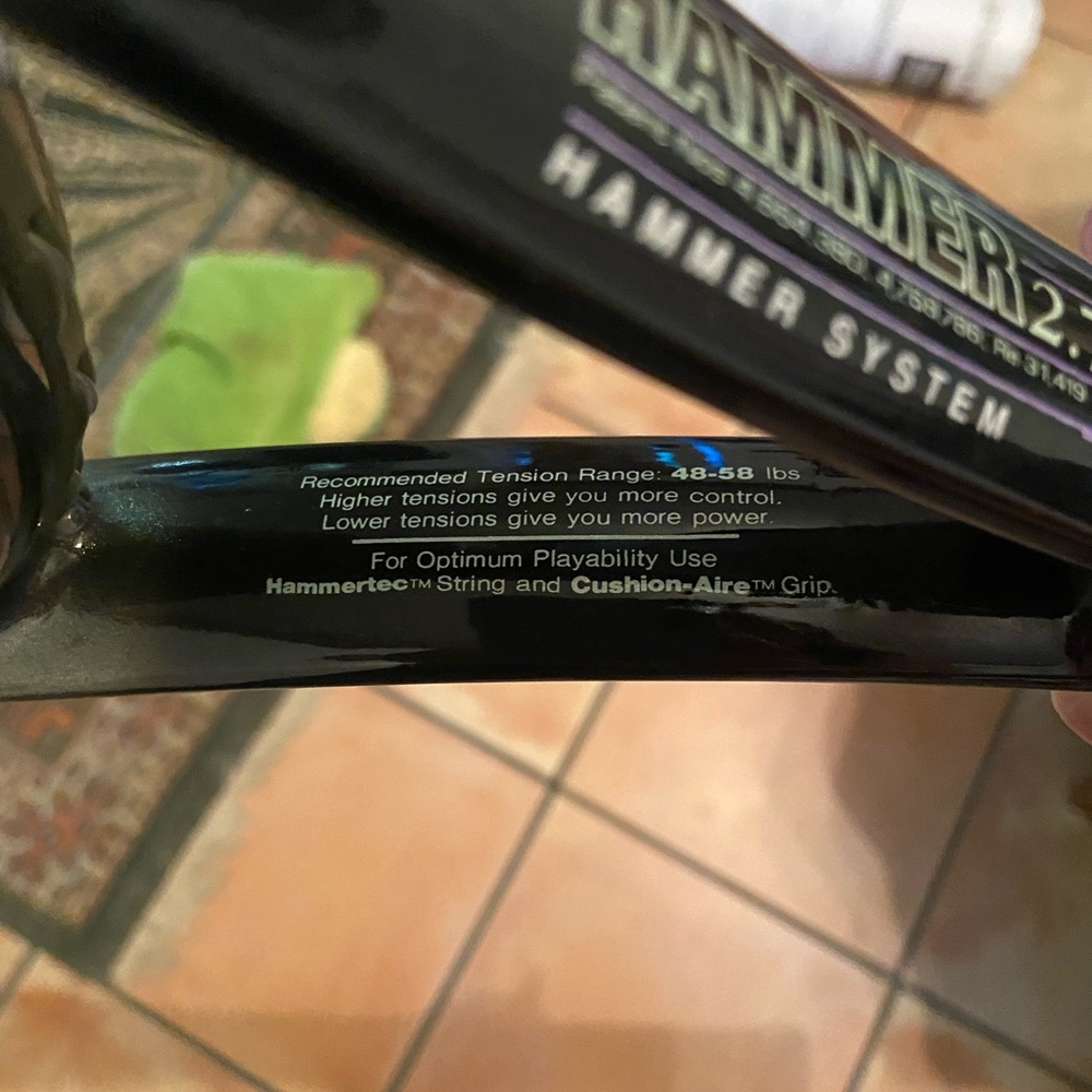 RARE 95sq Hyper Hammer 2.7_4 5/8 grip.